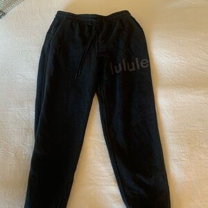 Excellent condition Lululemon Sweats/Joggers size medium Black